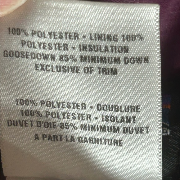 Patagonia Women's Dark Plum Goose Down Puffer Jacket Size S - Picture 6 of 16